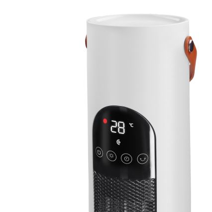 Колонний вентилятор із нагрівальним елементом 2000 Вт/230 В + пульт дистанційного керування