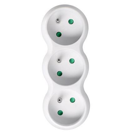 Розетка-розгалужувач 3x10A/230V