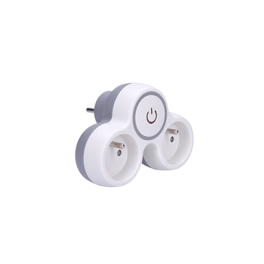 Розетка-розгалужувач 2x10A/230V