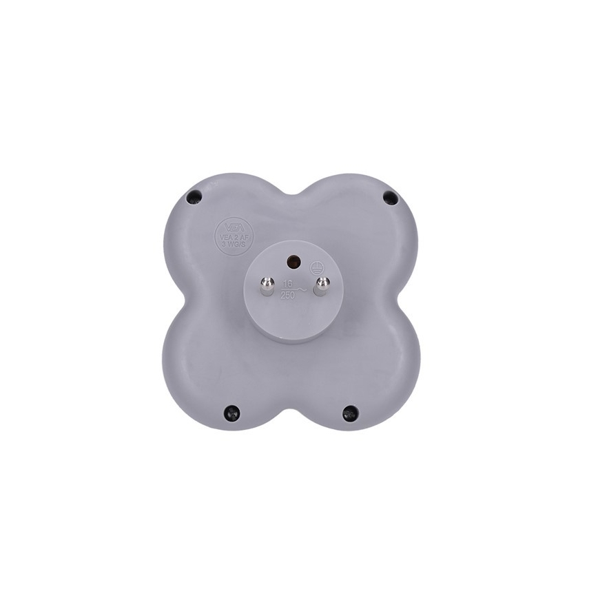 Розетка-розгалужувач 3x10A/230V