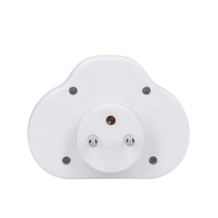 Розетка-розгалужувач з вимикачем 2x10A/230V