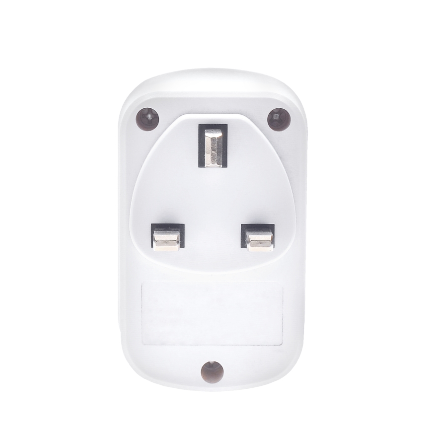 Подорожній адаптер для UK 230V 2x USB-A + 1x USB-C