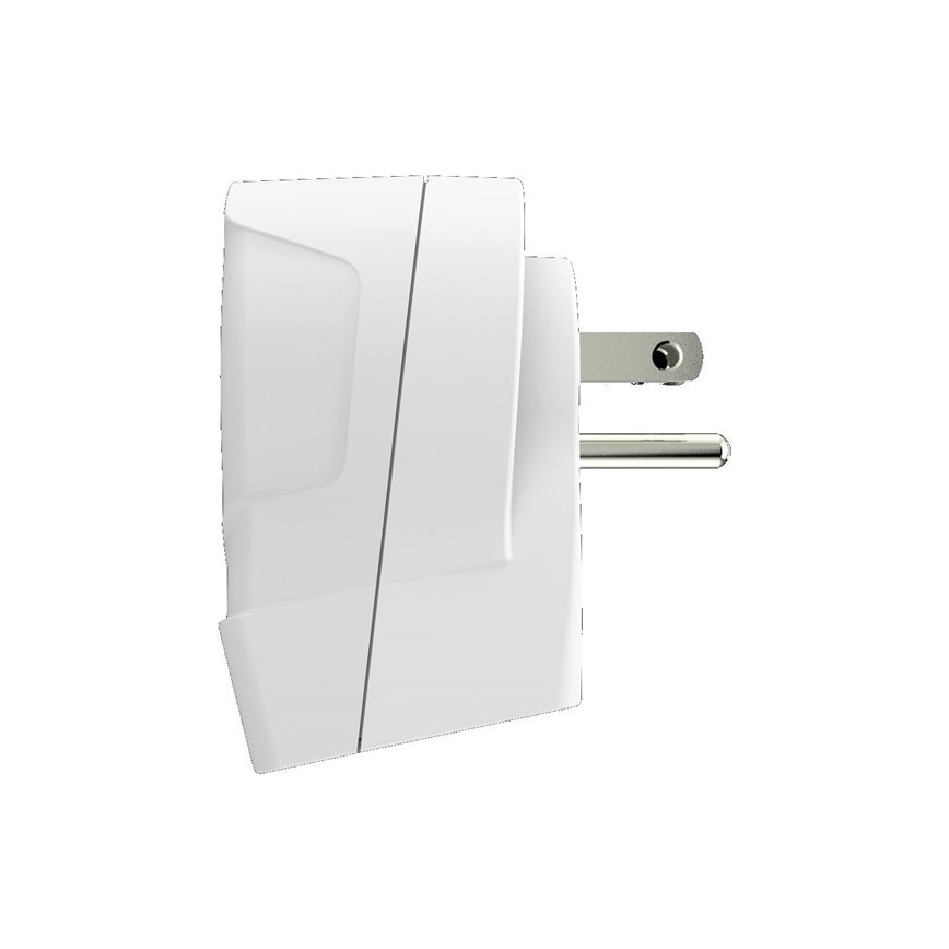 Дорожній адаптер для США 230V + 2x USB-порт