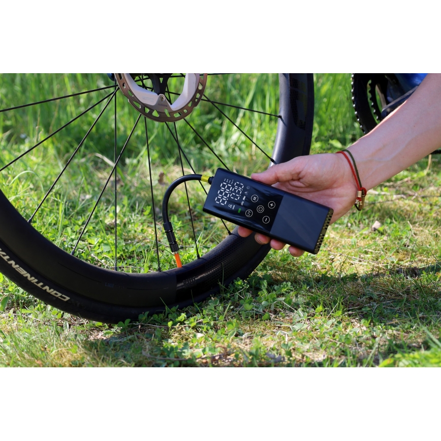 Цифровий кишеньковий компресор 2000 mAh 5V чорний