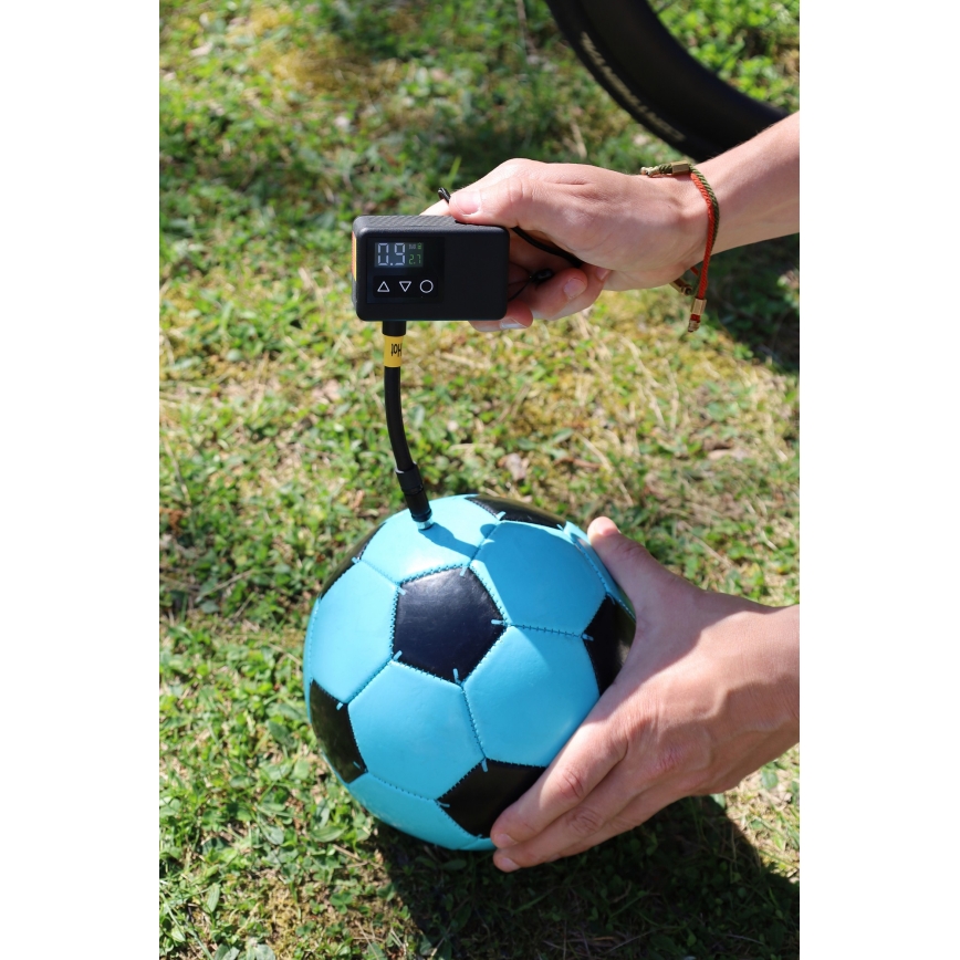 Цифровий кишеньковий компресор 2000 mAh 5V чорний