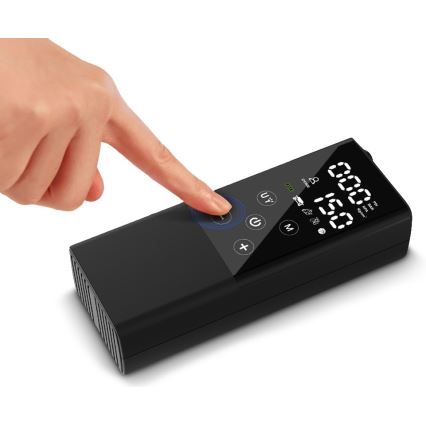 Цифровий кишеньковий компресор 2000 mAh 5V чорний