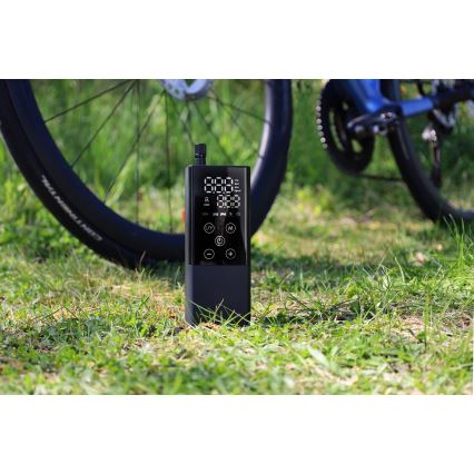 Цифровой карманный компрессор 2000 mAh 5V черный