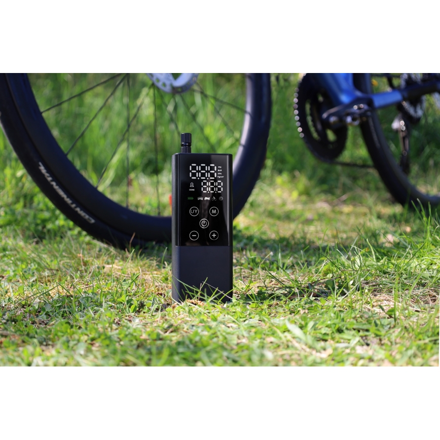 Цифровой карманный компрессор 2000 mAh 5V черный