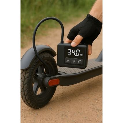 Цифровий кишеньковий компресор 500 mAh 5V чорний