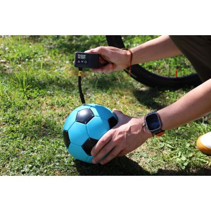 Цифровий кишеньковий компресор 500 mAh 5V чорний