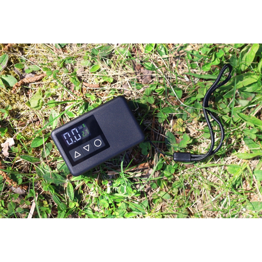 Цифровий кишеньковий компресор 500 mAh 5V чорний