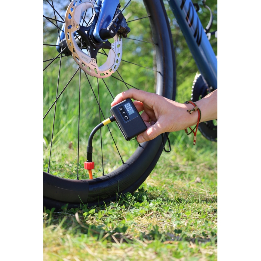 Цифровой карманный компрессор 500 mAh 5V чёрный