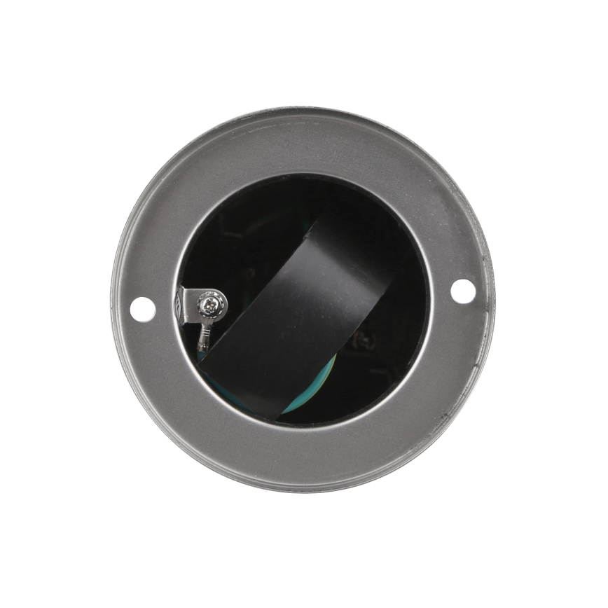 Зовнішній розподільчий стовпчик 2Р 230В IP44 матовий хром круглий