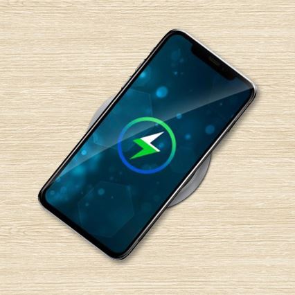 Вбудований блок розеток для стільниці з бездротовою зарядкою Qi 3x230В + 1xUSB-A + 1xUSB-C сріблястий/чорний