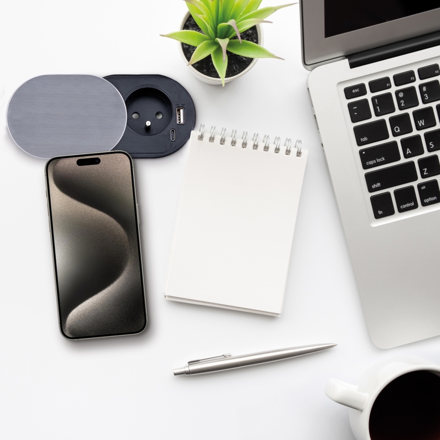 Вбудована розетка 1розетка + USB A+C