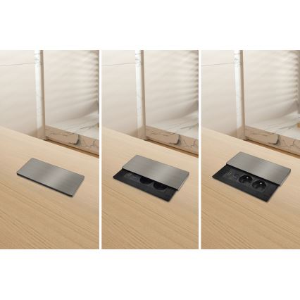 Вбудована розетка 20 Вт 2 розетки + USB-A + USB-C + HDMI