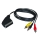 Solight SSV0301E - Сигнальный кабель для подключения 2 AV-устройств SCART