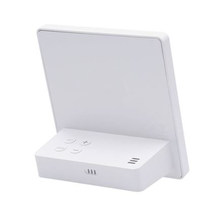 Цифровий термометр 5V/2xAAA + 2xAAA білий