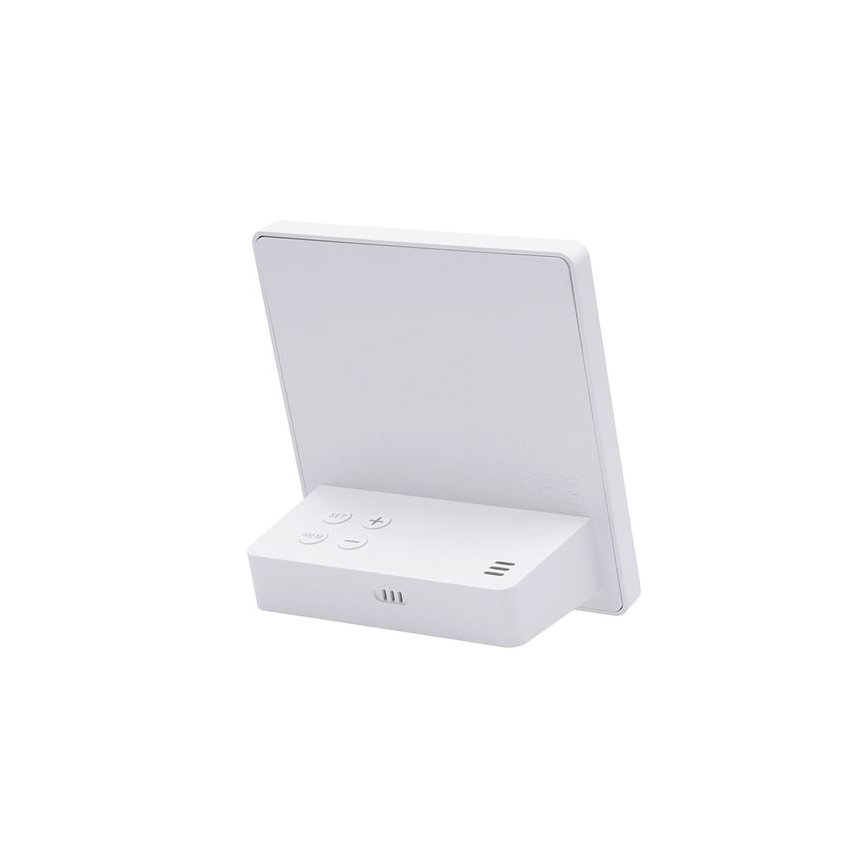 Цифровой термометр 5 В/2×AAA + 2×AAA белый