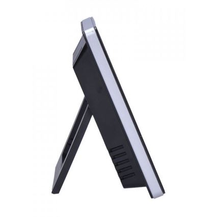 Метеостанція з РК-дисплеєм 230V/2xAAA + 2xAAA чорний