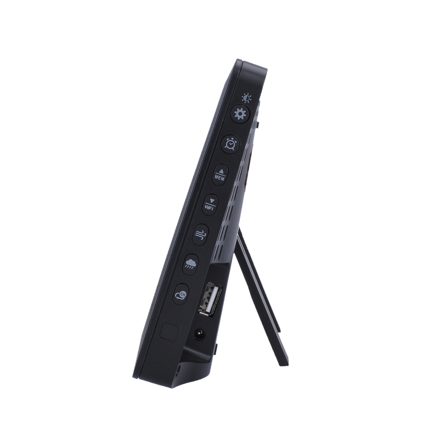 Професійна метеостанція з кольоровим LCD-дисплеєм 5В/2xAA + 3xAA + 2xAA Wi-Fi Tuya