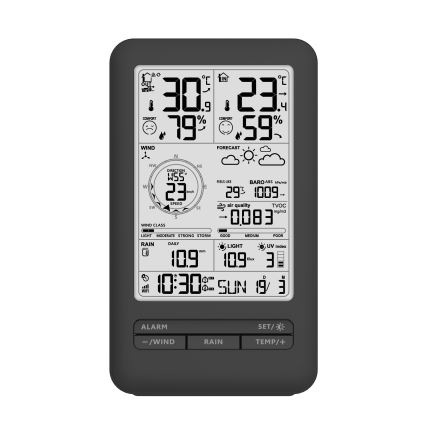 Профессиональная метеостанция с ЖК-дисплеем 5В/2xAA + 3xAA + 2xAA Wi-Fi Tuya