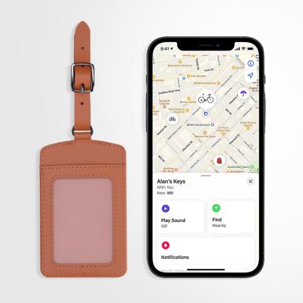 Локатор для багажа 150 мА·ч — с поддержкой Apple Find My