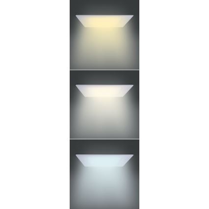 LED вбудований стельовий світильник LED/12Вт/230В 3000/4000/6000K 17x17 см білий