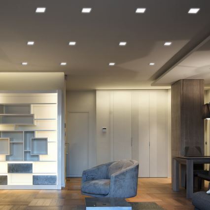 Встраиваемый светодиодный светильник LED/6W/230V 3000/4000/6000K 12x12 см белый