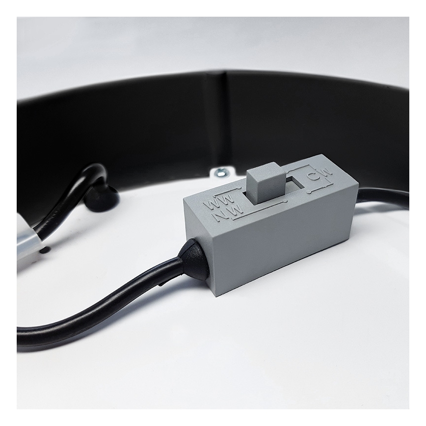 LED стельовий світильник LED/12 Вт/230 В 3000/4000/6000 К діаметр 17 см білий