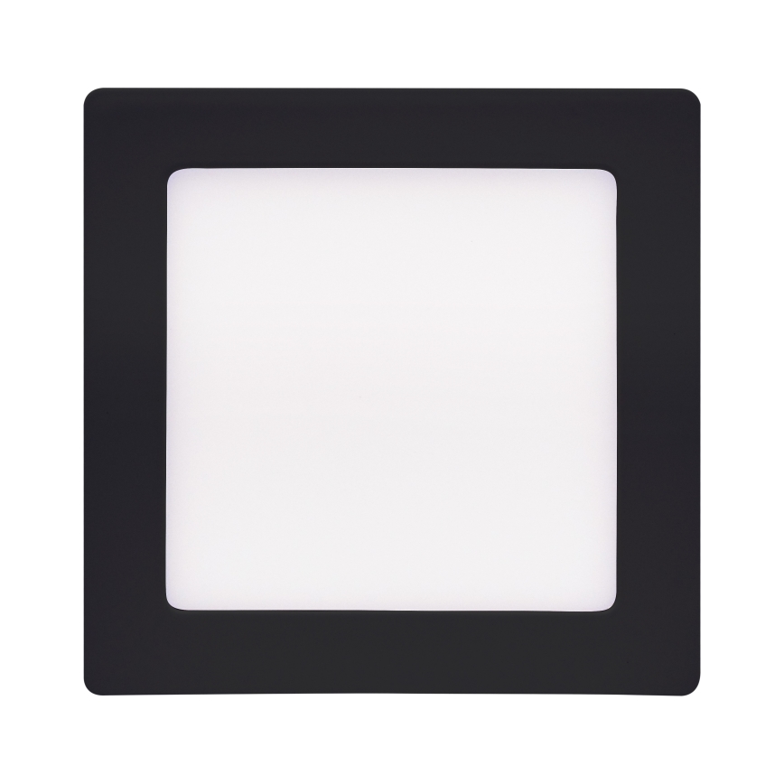 Світлодіодний стельовий світильник LED/12W/230V 3000/4000/6000K чорний кутовий