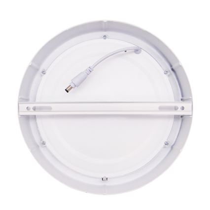 LED потолочный светильник 18 Вт/230 В, 3000/4000/6000 К, диаметр 22,5 см, белый