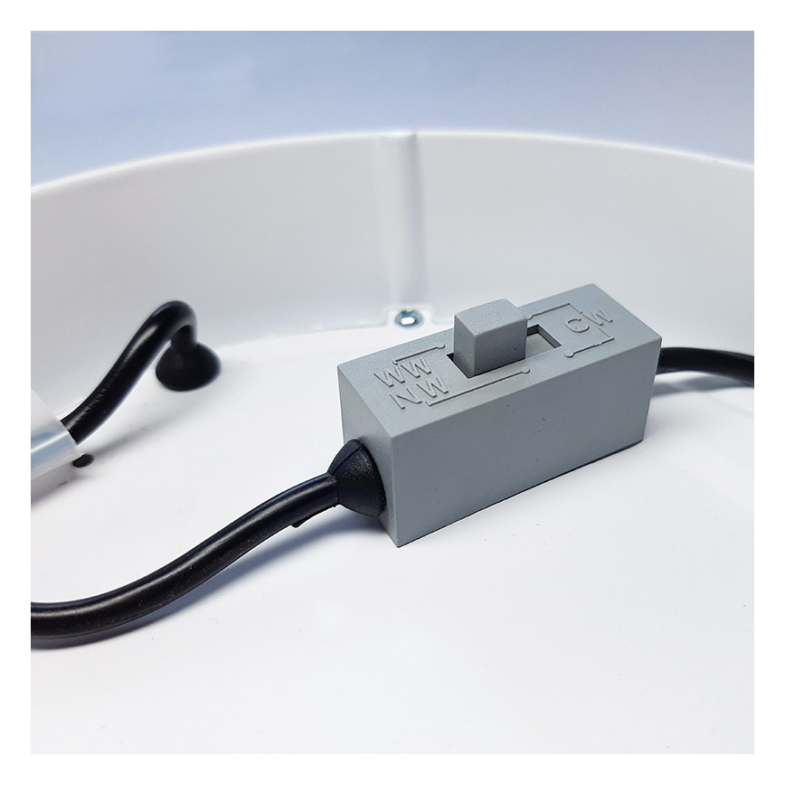 Потолочный LED-светильник 24 Вт, 230 В, 3000/4000/6000 К, Ø 30 см, белый