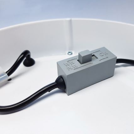Світлодіодний стельовий світильник LED/24W/230V 3000/4000/6000K, діаметр 30 см, білий