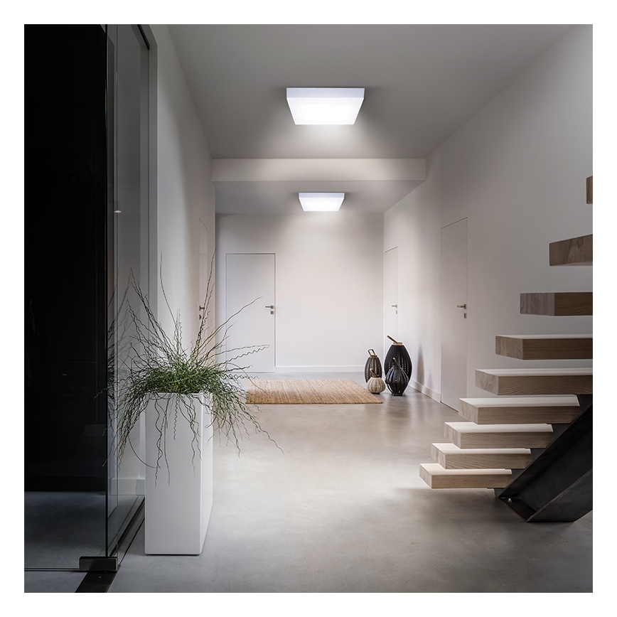 LED стельовий світильник LED/24W/230V 3000/4000/6000K 30x30 cm білий