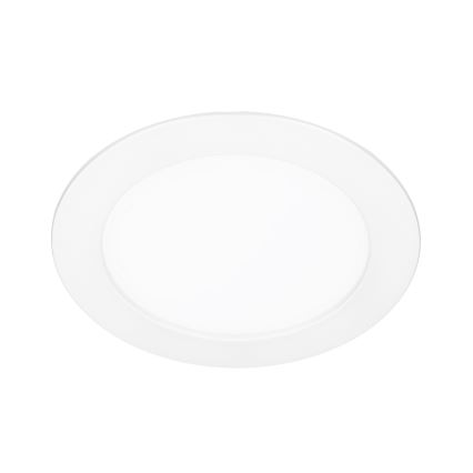 Накладна/вбудована LED-панель 2 в 1, 12 Вт, 230 В, 3000/4000/6000 К, Ø17 см, IP54, біла