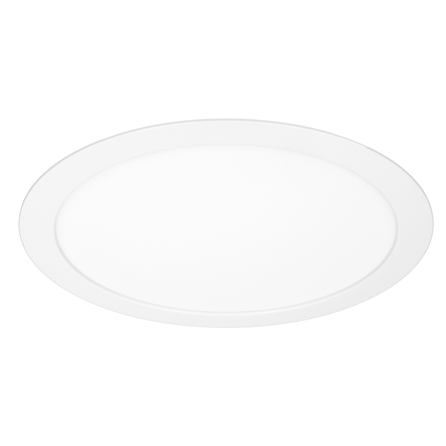 LED накладная/встраиваемая панель 2 в 1 18 Вт/230 В 3000/4000/6000K Ø22,5 см IP54 белая