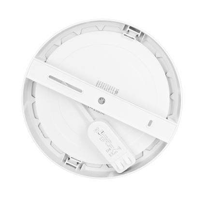 LED накладная/встраиваемая панель 2 в 1 18 Вт/230 В 3000/4000/6000K Ø22,5 см IP54 белая