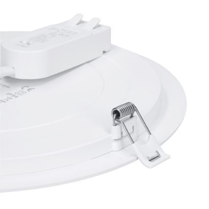 LED накладная/встраиваемая панель 2 в 1 18 Вт/230 В 3000/4000/6000K Ø22,5 см IP54 белая