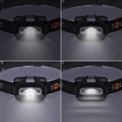 Светодиодный налобный фонарь LED/3W/3xAAA