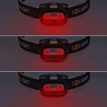 Светодиодный налобный фонарь LED/3W/3xAAA