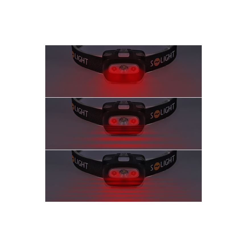 Светодиодный налобный фонарь LED/3W/3xAAA
