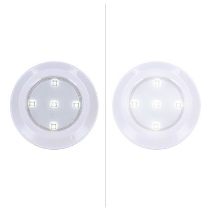 НАБІР 3x LED Світильник з регулятором яскравості з дистанційним керуванням LED/3xAAA