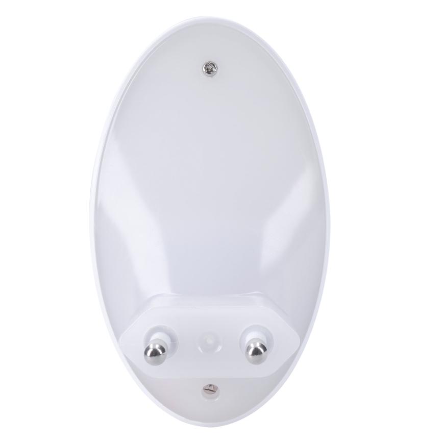LED Навігаційний світильник з датчиком в розетку LED/0,7W/230V 3000K