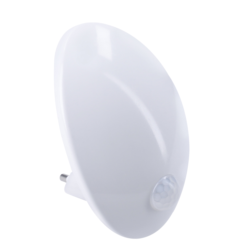 Светодиодный навигационный светильник в розетку с датчиком LED/0,7W/230V 3000K