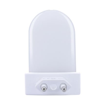 Светодиодный навигационный RGB-светильник в розетку с датчиком LED/0,5W/230V