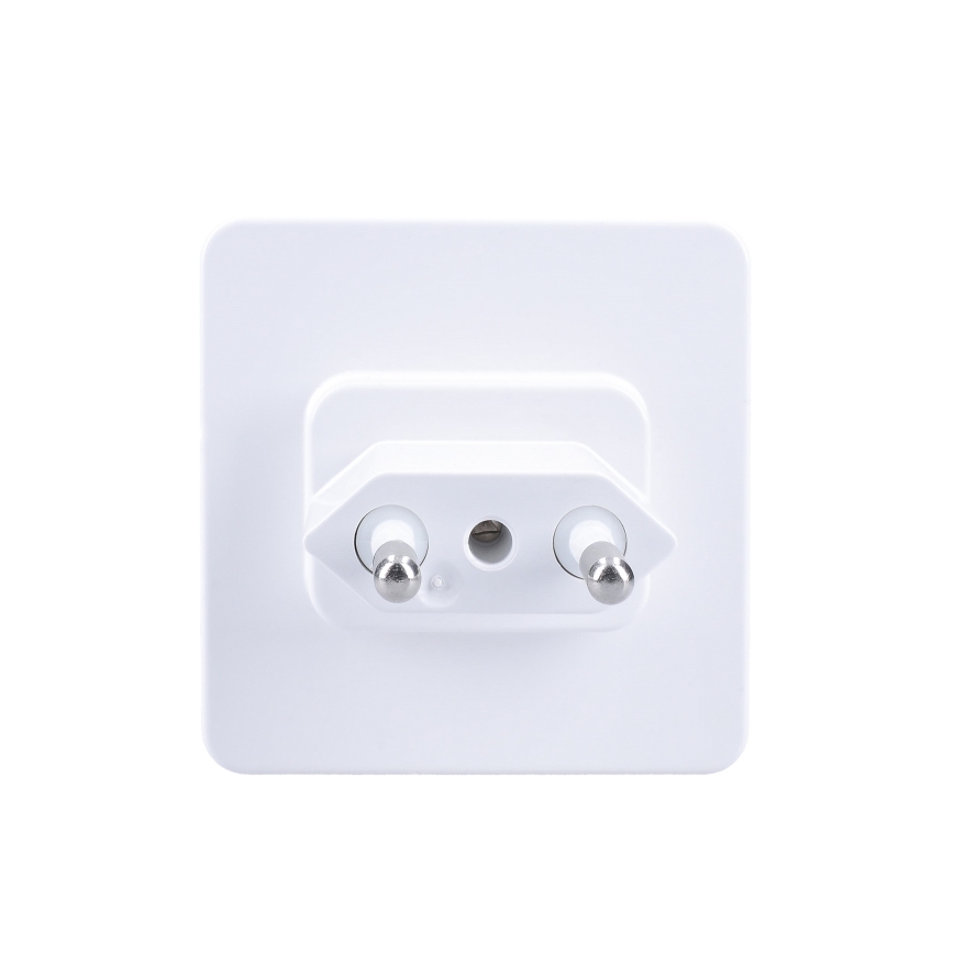 Навігаційний LED світильник з датчиком освітленості в розетку LED/0,5W/230V 3000K