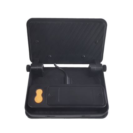 Світлодіодний димований сонячний прожектор із датчиком руху та сутінків LED/6W/3,7V 2200 mAh 3000/4000/6500K IP65