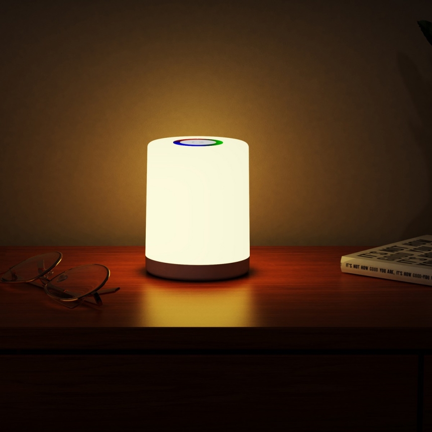 RGB LED настольная лампа LED/3,7V 1800 mAh