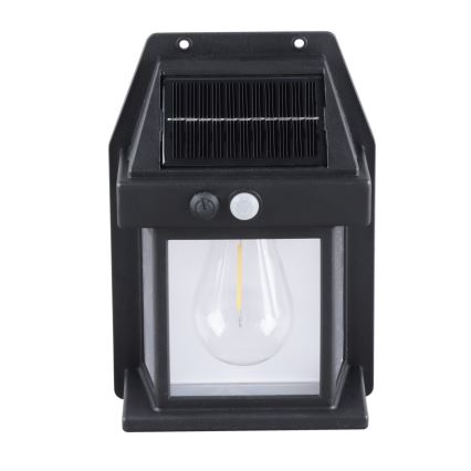 Диммируемый солнечный LED-фонарь с датчиком, 3,7 В, IP44, 1200 мА·ч